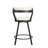 Laub Swivel Upholstered Faux Leather Counter Stool-826416971-826416969