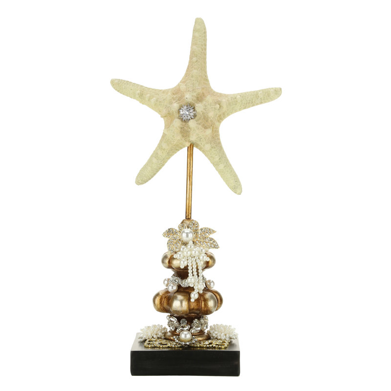Jeweled Starfish Finial