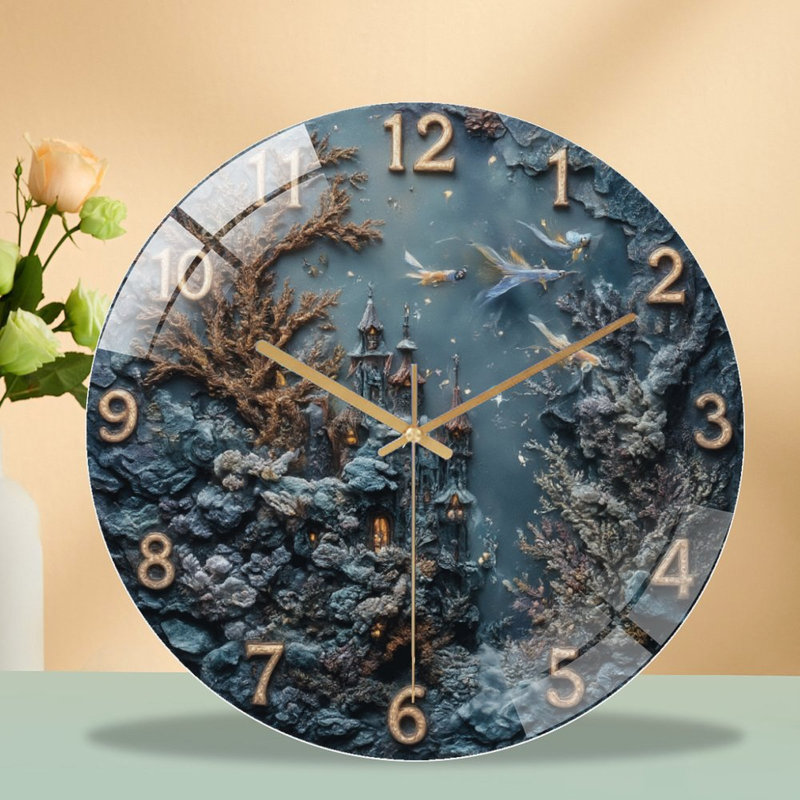 Horloge murale fantaisie 12 po