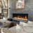Litedeer Homes Latitude II ZEF48X 48" Smart Electric Fireplace | Ultra-Slim Wall Mounted & Recessed | HD Multi-Flame, Breathing Logs, App Control-886623294