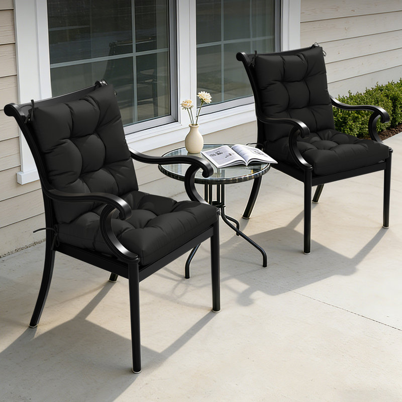 Indoor And Outdoor 5"  Seat/Backcushion, Black