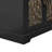 31.5''Vintage Sideboard with Hand-Gilded Embossed Doors with Adjustable Shelves-527157384