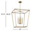 Ellen Degeneres Viota 4 Light Dining Room Entry Hallway Pendant-829677348-829677350