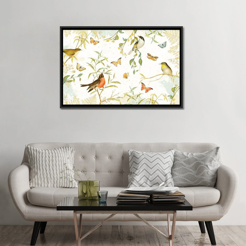 «Nature's Wisdom I», impression sur toile, H 18 po x l 26 po x P 1,5 po, Toile encadrée noire, Pas de tapis
