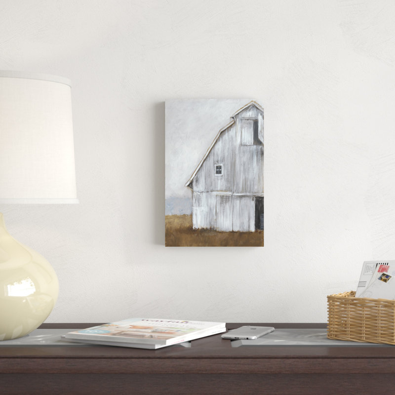 «Abandonné grange II» par Ethan Harper - reproduction d'art sur toile, H 12 po x l 8 po, Unframed, Non