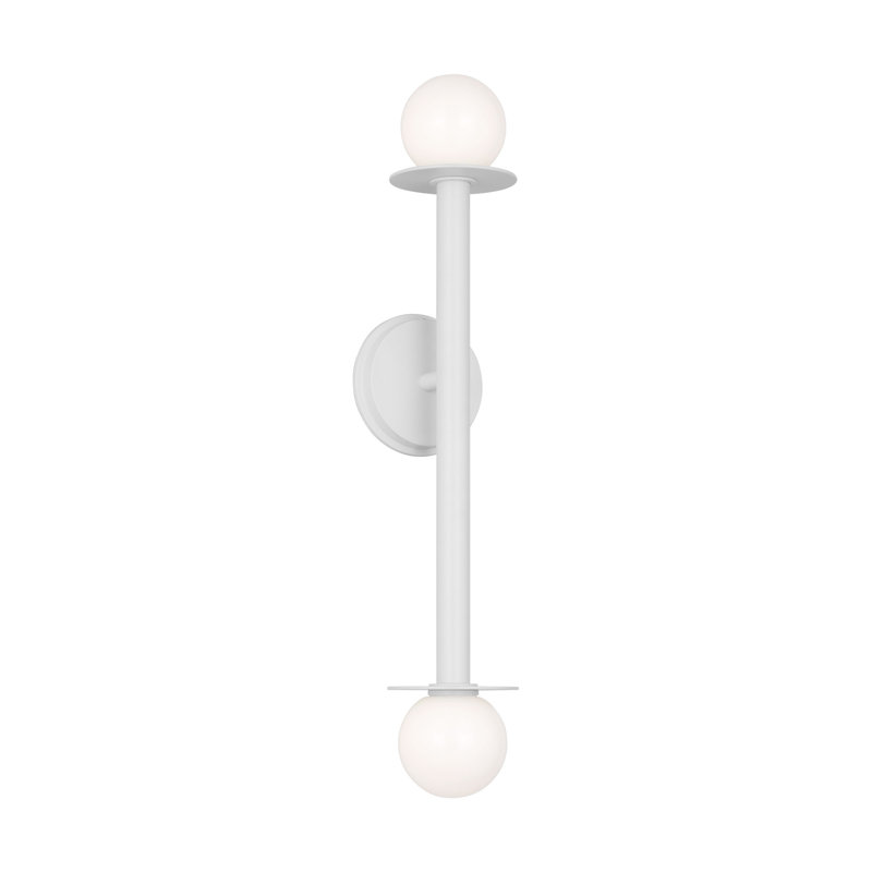 Éclairage pour meuble-lavabo à 2 lumières Nodes