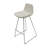 Upholstered Counter Stool with Metal Frame-40925050-49090737-40167936
