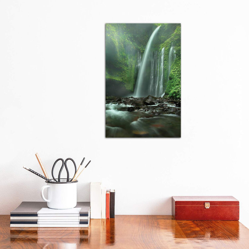 Tiu Kelep - reproduction d'art, H 18 po x l 12 po x 1,5 po, Toile tendue