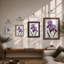 Twin Irises Botanical - Print-1497037658-1497037649