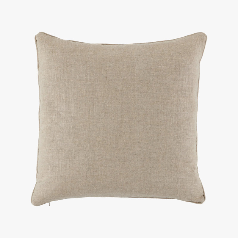 Coastal Breeze Azure Bloom Pillow Cover & Insert, Square