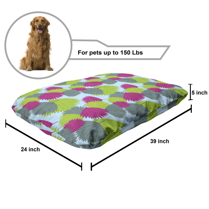 Multicolore, lit pour animal de compagnie Ambesonne