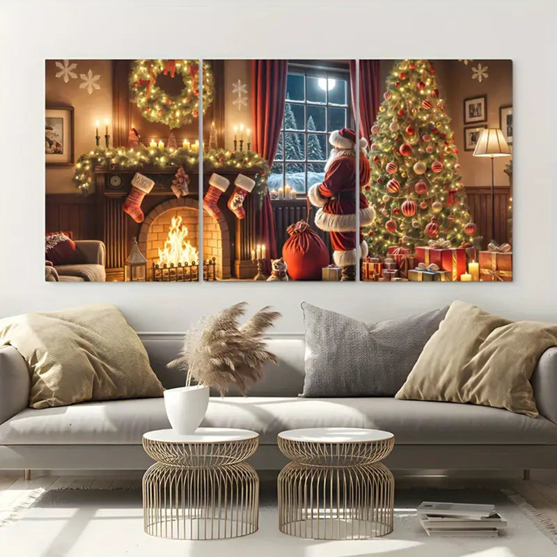 3 Piece Wrapped Canvas Painting