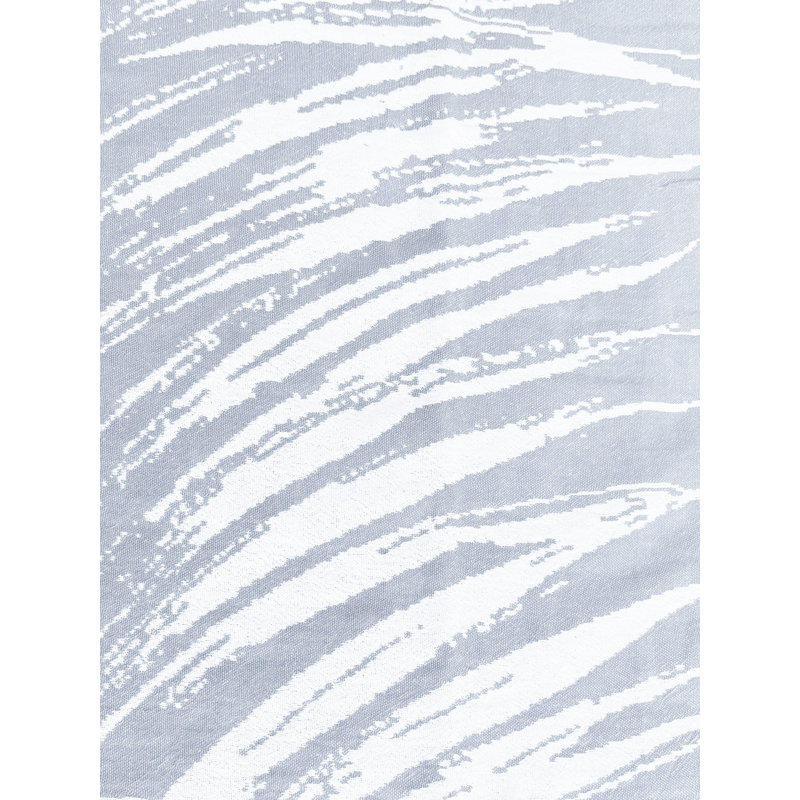 Tropical Beige Turkish Cotton Beach Towel, Gray