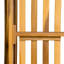 Structure de lit de jour de balançoire de véranda en bois pour patio, banc de balançoire de jardin avec 4 cordes de suspension