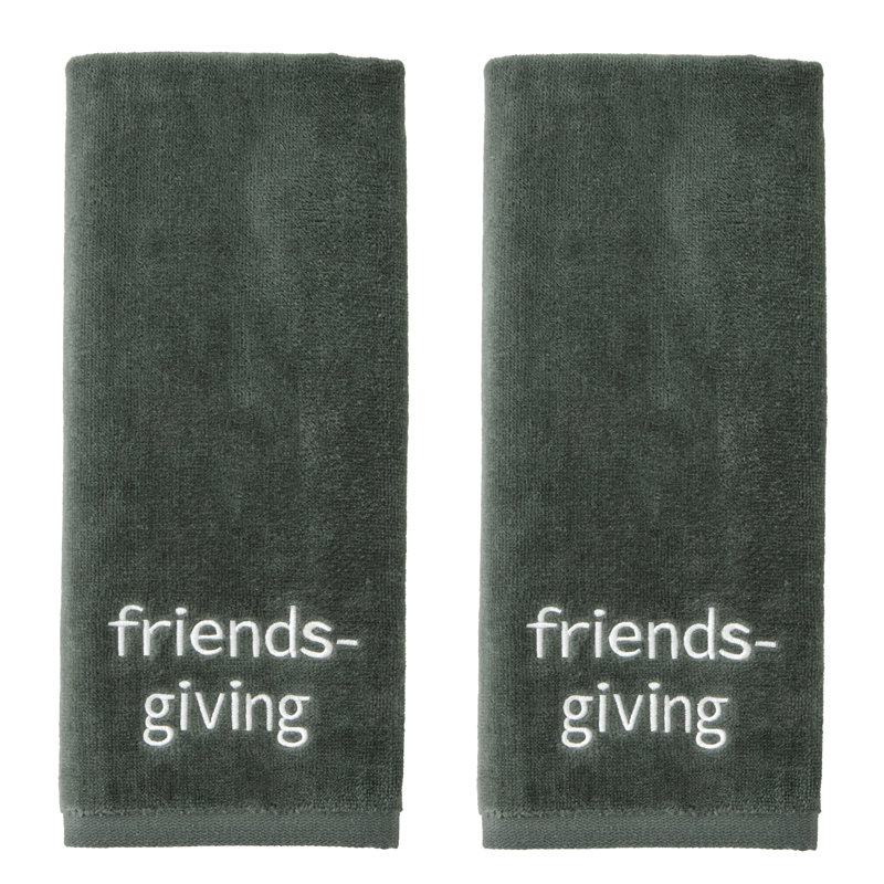 FRIENDSGIVING EMB HAND-GREEN