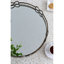 Plateau miroir argenté rond D16.1X2 "Valentina-925524067
