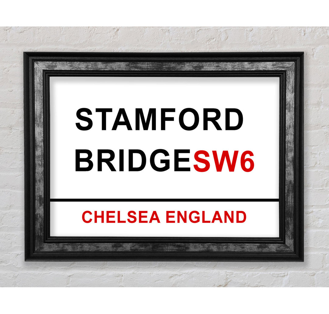 Stamford Bridge Schilder - Drucken