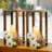 10.6'' H Wood Lantern