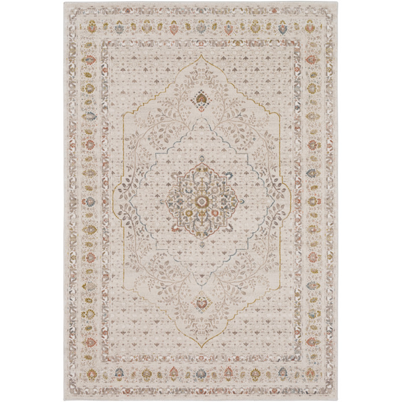 Tapis beige Holmes, Rectangulaire 2 pi x 3 pi