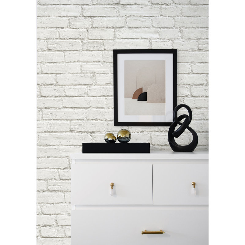 Papier peint Evick, Blanc enneigé