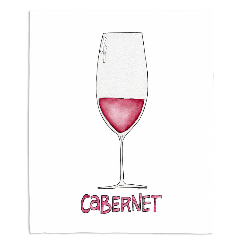 Couverture à vin  Cocktail Cabernet, 51 po x 60 po