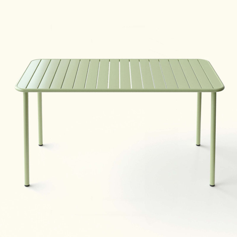 Table de salle à manger Sella, Vert