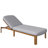Outdoor Chaise Lounge Adjustable Patio Chaise Outdoor Reclining Chair Pool Lounge Chair with Adjustable Backrest for Patio, Poolside or Beach-1246498773