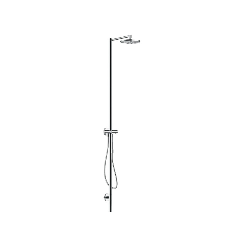 Starck 1.75 GPM Dual Shower Head, 1.75 GPM, Chrome