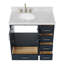 Meuble-lavabo simple avec plateau Abshire 37-93359244