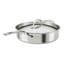 Probond® Luxe 3.5-quart Professional Clad Stainless Steel Sauté Pan With Lid