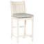 Tabouret de comptoir en aluminium 24 po Club - Acajou-1595340181-1595329648-1595340068