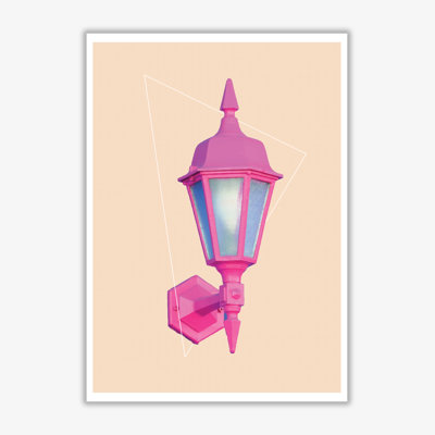 Geo Lamp - Print