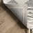 Fractal Diamond Wool Gray Area Rug-1985313662