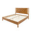 Base de lit avec tête de lit Vivian DELUXE - bois d'acacia-775379058-797625049