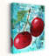 Sweet Cherry Notes Vibrant Abstract Contemporary-129005087