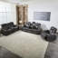 Roska 6 Seater Linen Reclining Sofa-770123986