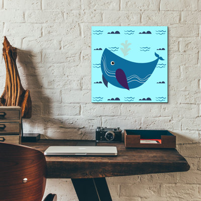 " Cute Whale 2 " by Epic Art Portfolio