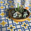 Berkane 8" x 8" Cement Patterned Wall & Floor Tile-40180769
