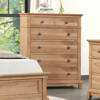 39.6" W Farmhouse Chest, Natural Oak
