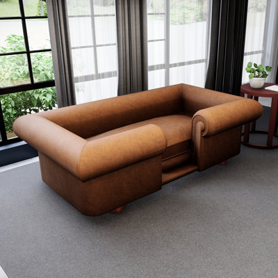 Cromwell Faux Leather Pet Bed
