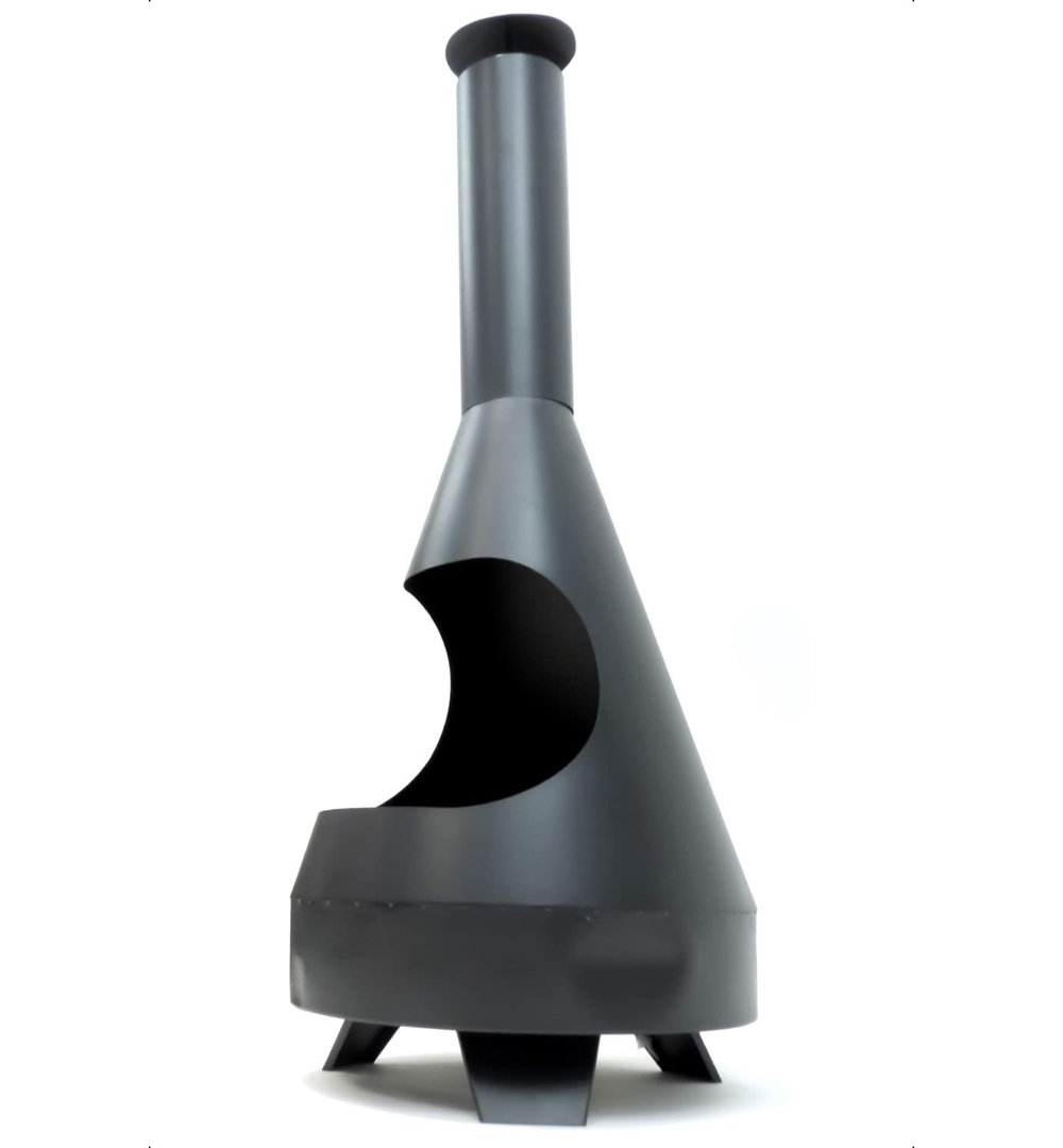 Ashna 118cm H Wood Burning Outdoor Chiminea