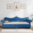 Upholstered Daybed With Led And Nail Head Decoration-1819355902
