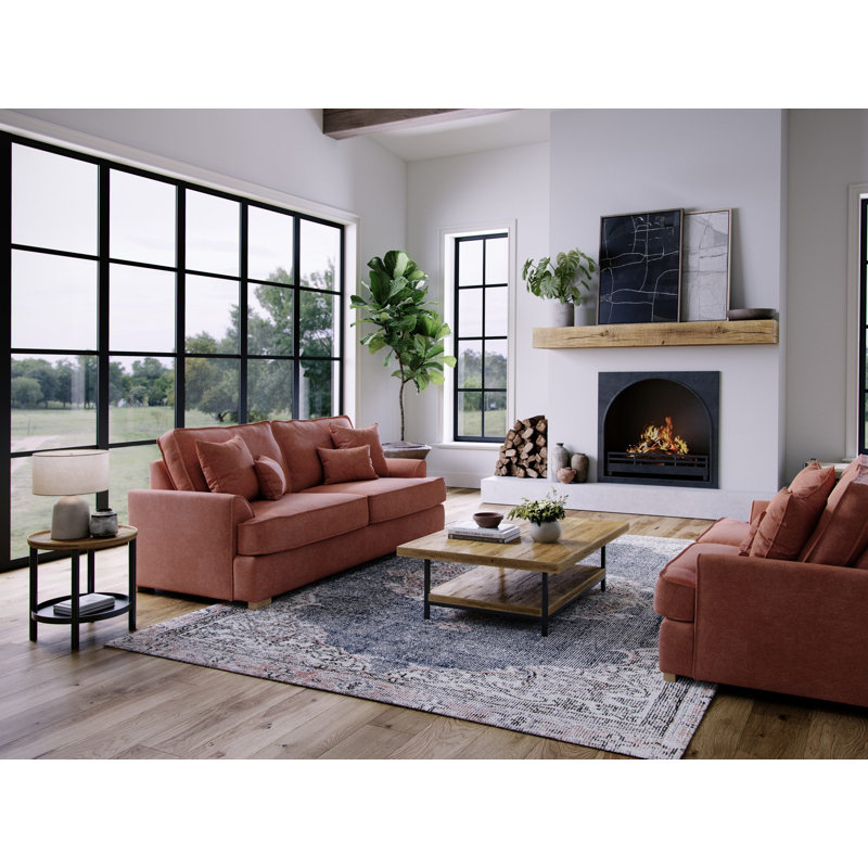 Chadwic Sofa, 3, Pink