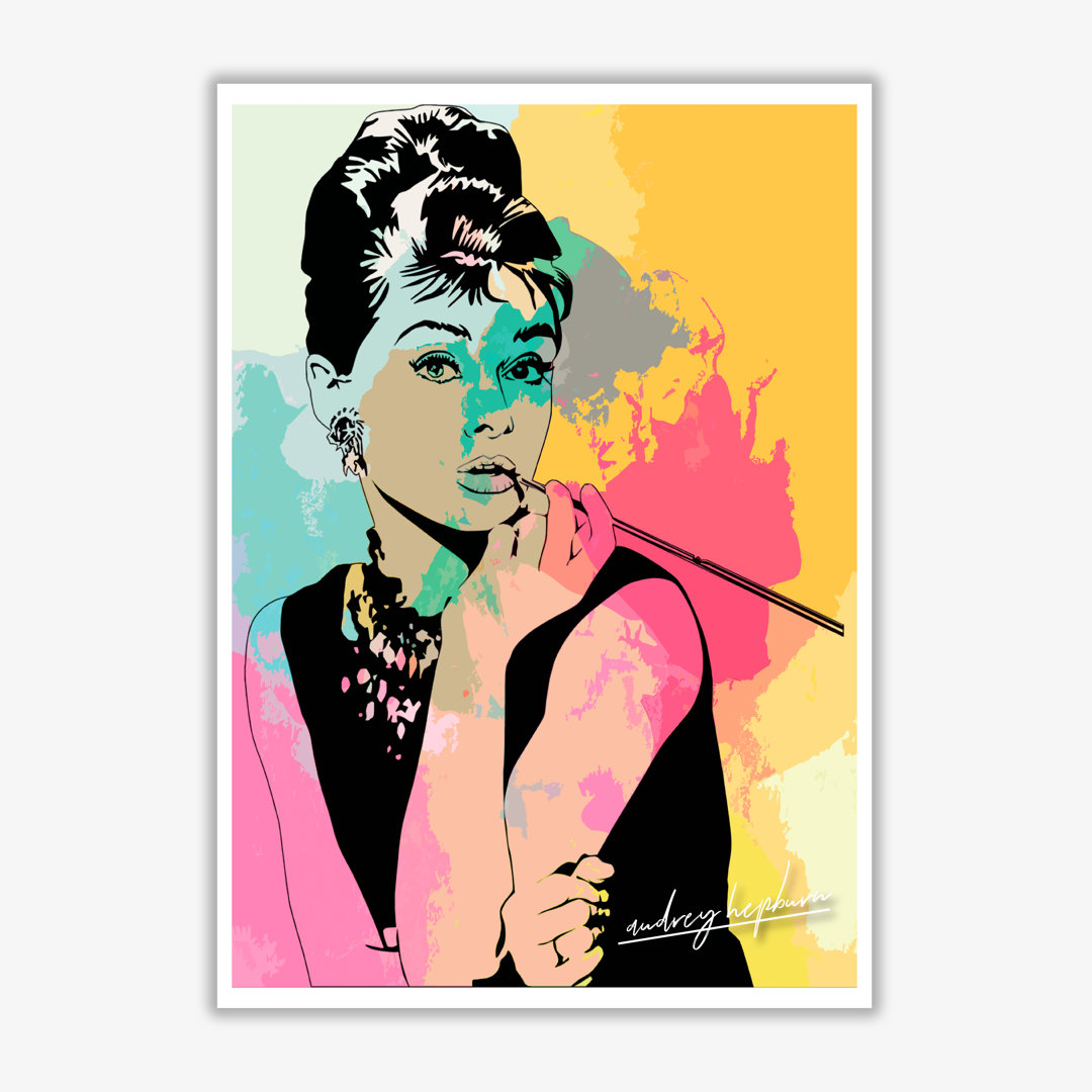 Audrey Hepburn - Single Picture Frame Print