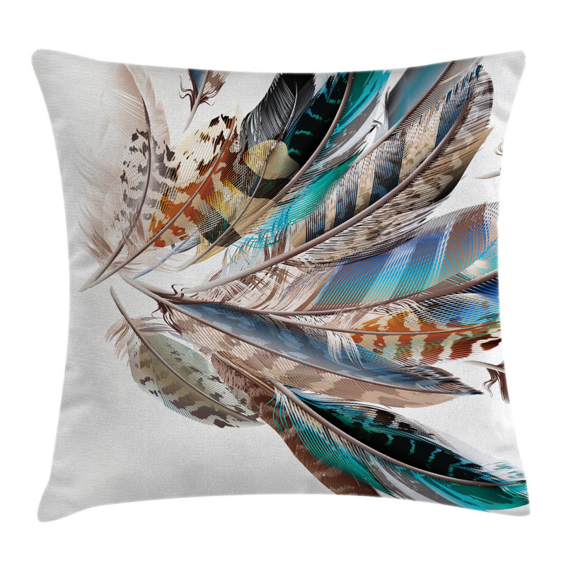 Feathers Outdoor Pillow Cover