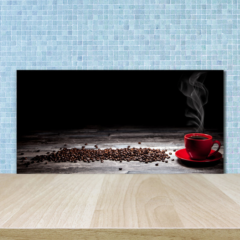 Lundynn 50cm W x 100cm L Glass Peel and Stick Panel