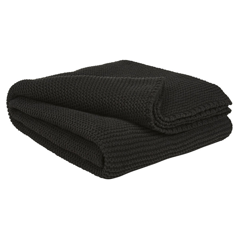 Rogowski Knitted Throw Blanket