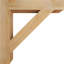 H 6 po x l 40 po x Support en bois / corbeau-93350472-93350473