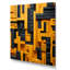 Motif tribal jaune Ndebele - art mural tribal africain-668512383-635263691