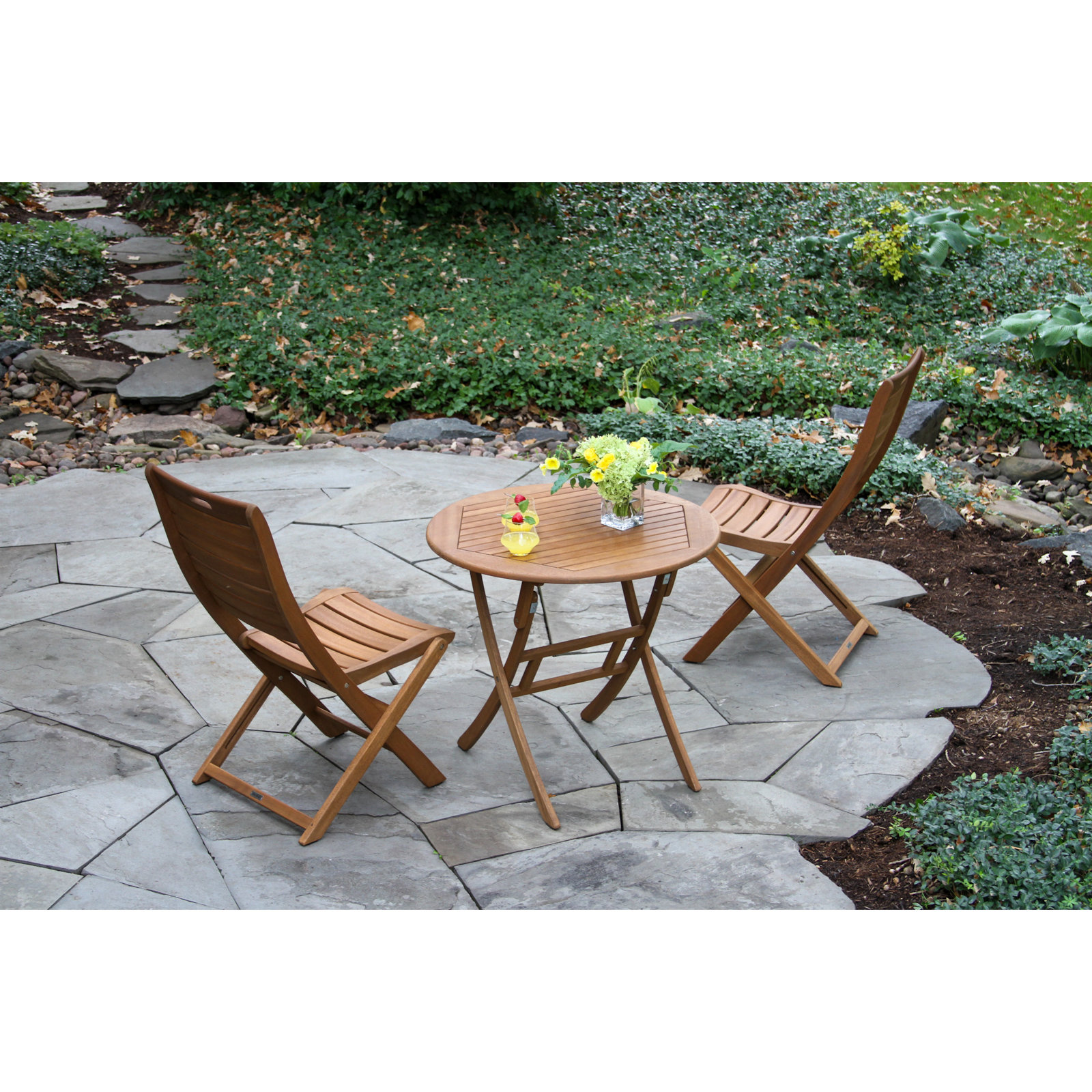 Kinsler Round 2 - Person 30" Long Bistro Set